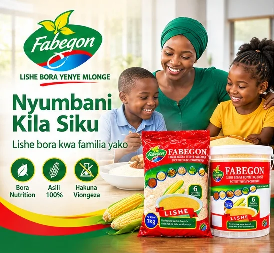 A family enjoying a nutritious FABEGON meal